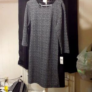 Size 16 bodycon dress, grey black and with